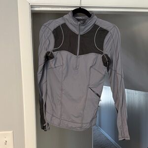 Zella Black and Gray Patterned Jacket